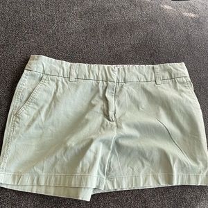 Green shorts